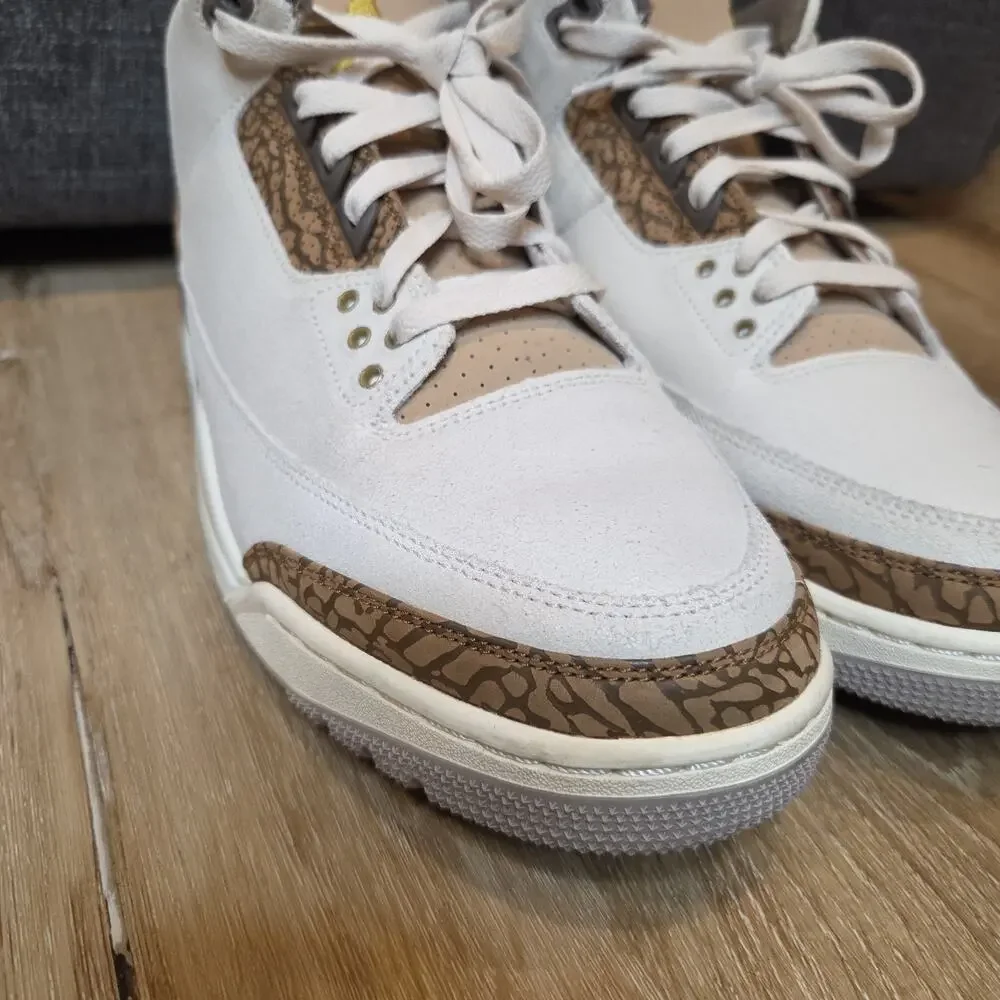 Nike Air Jordan 3 Retro Palomino CT8532-102 Men's Size 10 Brown Suede No Box